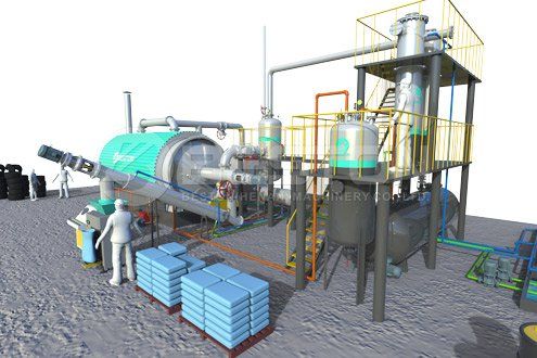 Beston Plastic to Oil Plant for Sale