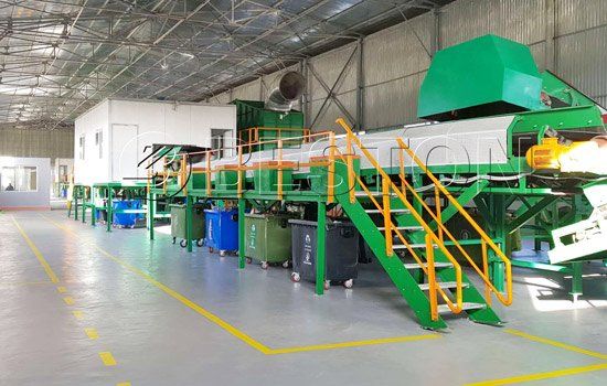 Beston Waste Sorting Machine Installed in Uzbekistan