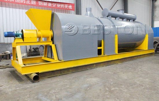 Wood charcoal making machine