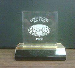 Zero Injury Award — SMACNA 2008 in Jefferson City, MO Zero Injury Award — SMACNA 2008 in Jefferson City, MO
