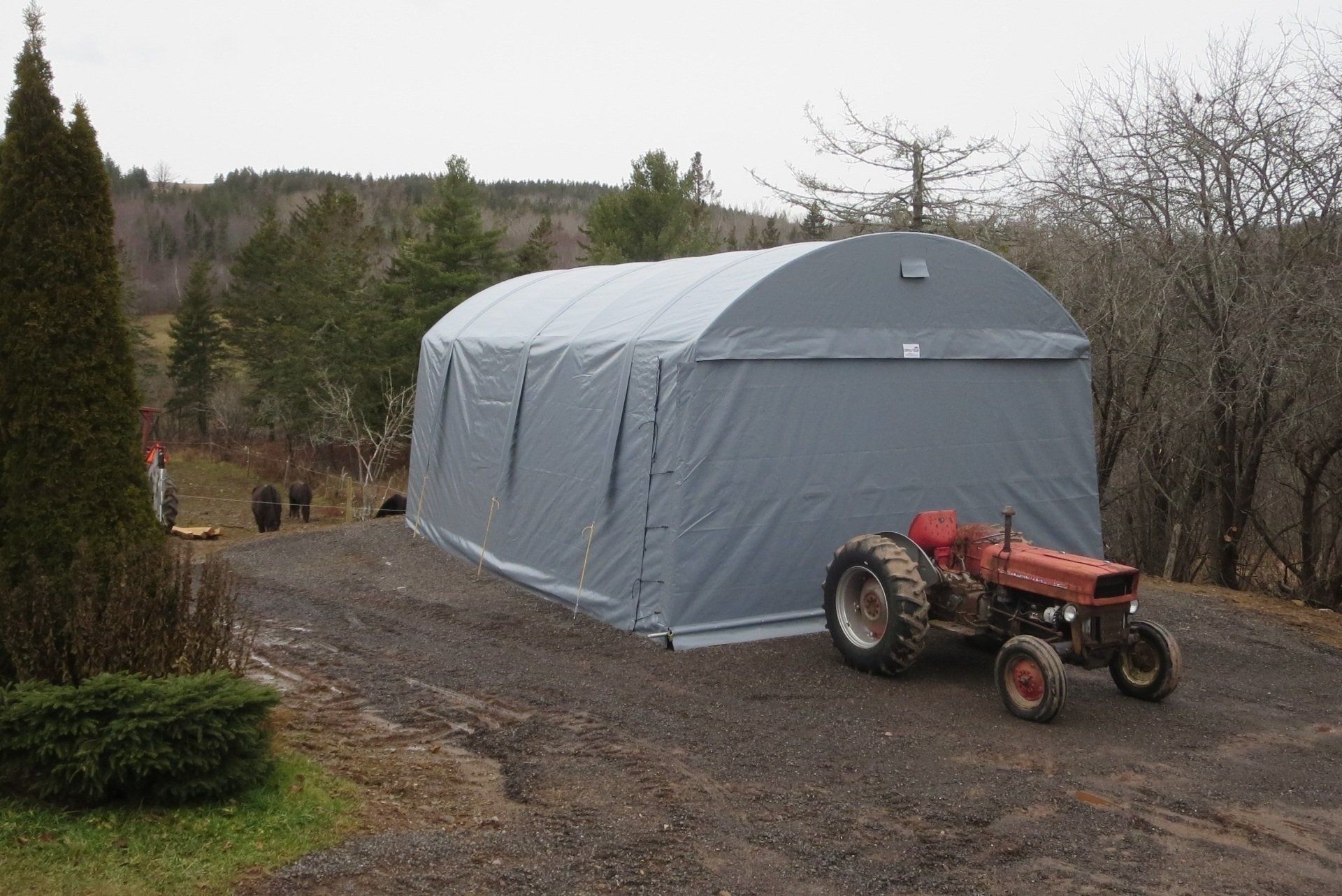 more cover-tech reviews of a portable 2 car shelter