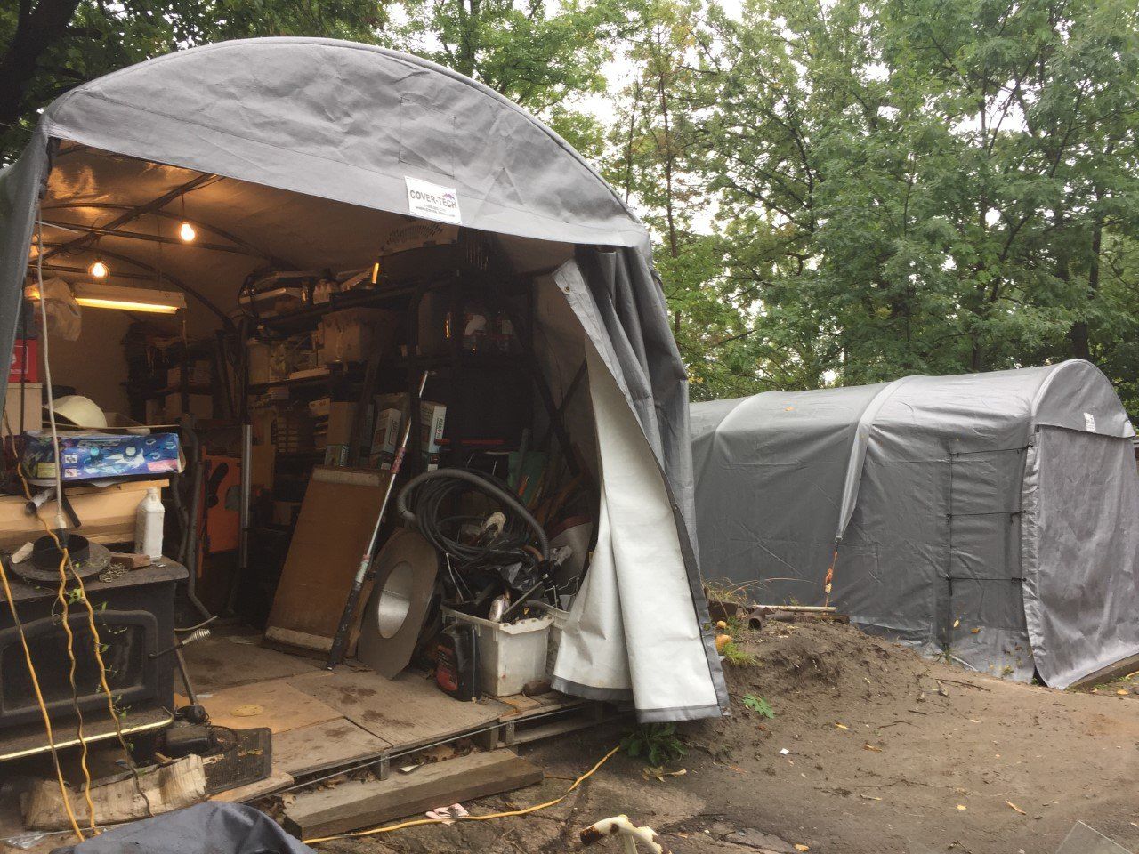 2 portable car shelter reviews - cover-tech