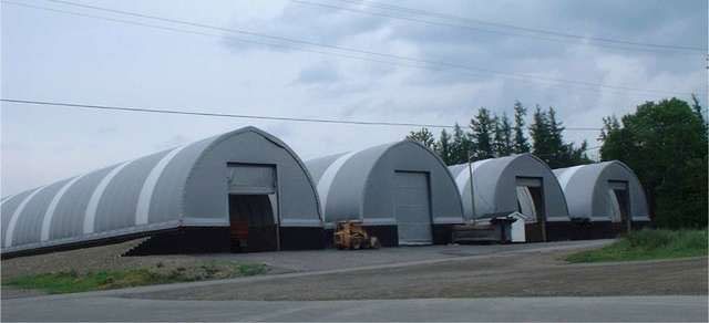 cover-tech inc. fabric buildings DOME BUILDINGS for fertilizer storage