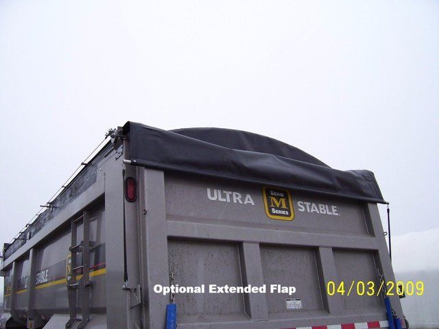 A picture of a dump truck taken on 04/03/2009