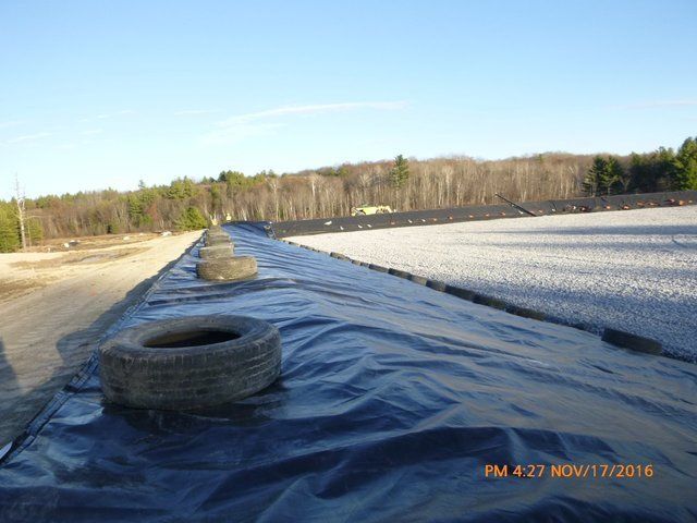 Thermal tarp floor