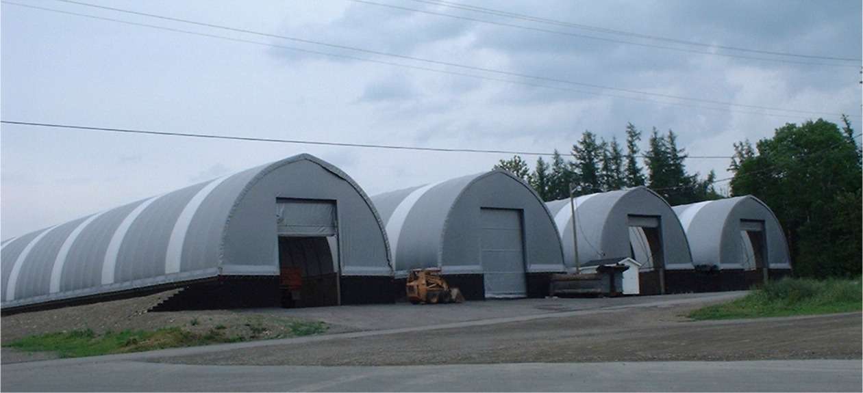 fabric buildings DOME BUILDINGS