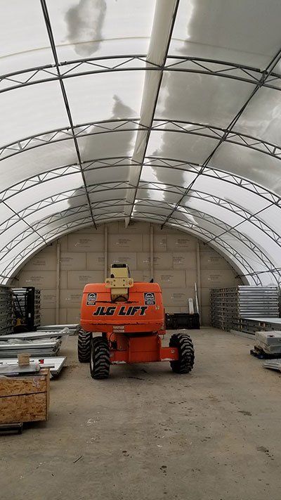 Cover-Tech Inc. Heat Duct For Snow Removal For Fabric Buildings 1-888-325-5757