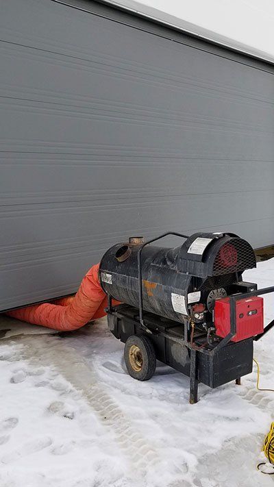 Cover-Tech Inc. Heat Duct For Snow Removal For Fabric Buildings 1-888-325-5757