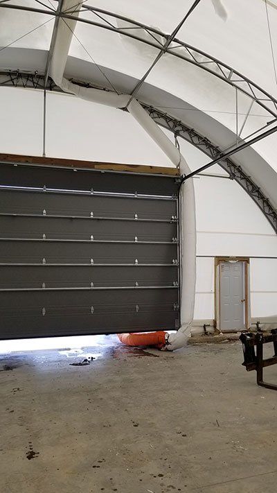 Cover-Tech Inc. Heat Duct For Snow Removal For Fabric Buildings 1-888-325-5757