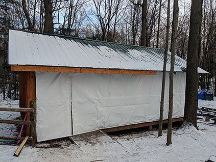 Cover-Tech Inc. Insulated Tarp Siding