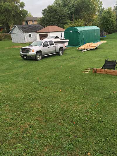 Cover-Tech customer reviews about portable car shelter purchase