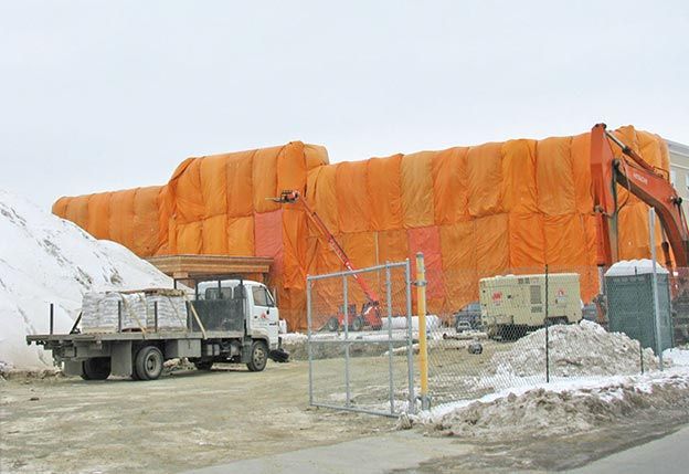 Cover-Tech Inc. Insulated Tarp and Curing Blanket Project