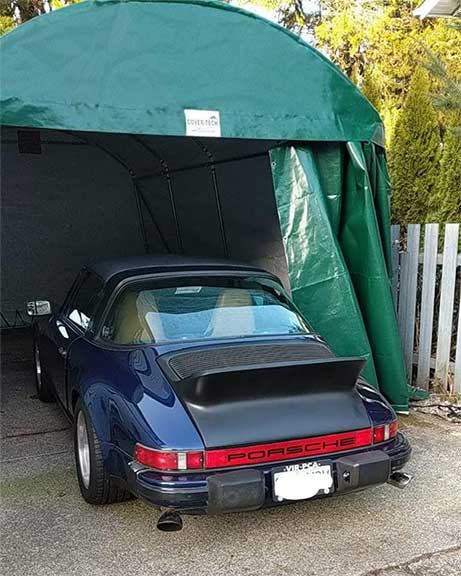 Cover-Tech Portable Garage Reviews from Derek Nickel - BC (Feb 13, 2018)