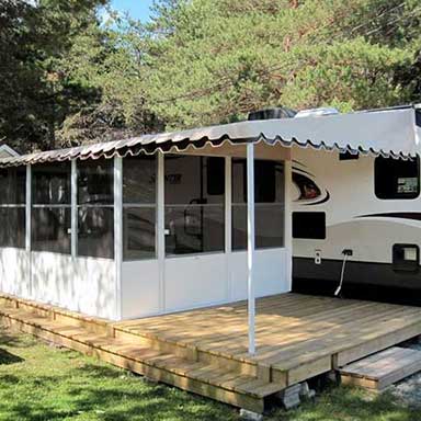 COVER-TECH INC. ADD-A-ROOM FOR FIXED AWNING