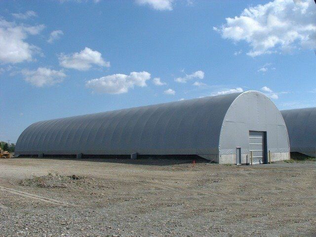 cover-tech inc. fabric buildings DOME BUILDINGS for fertilizer storage