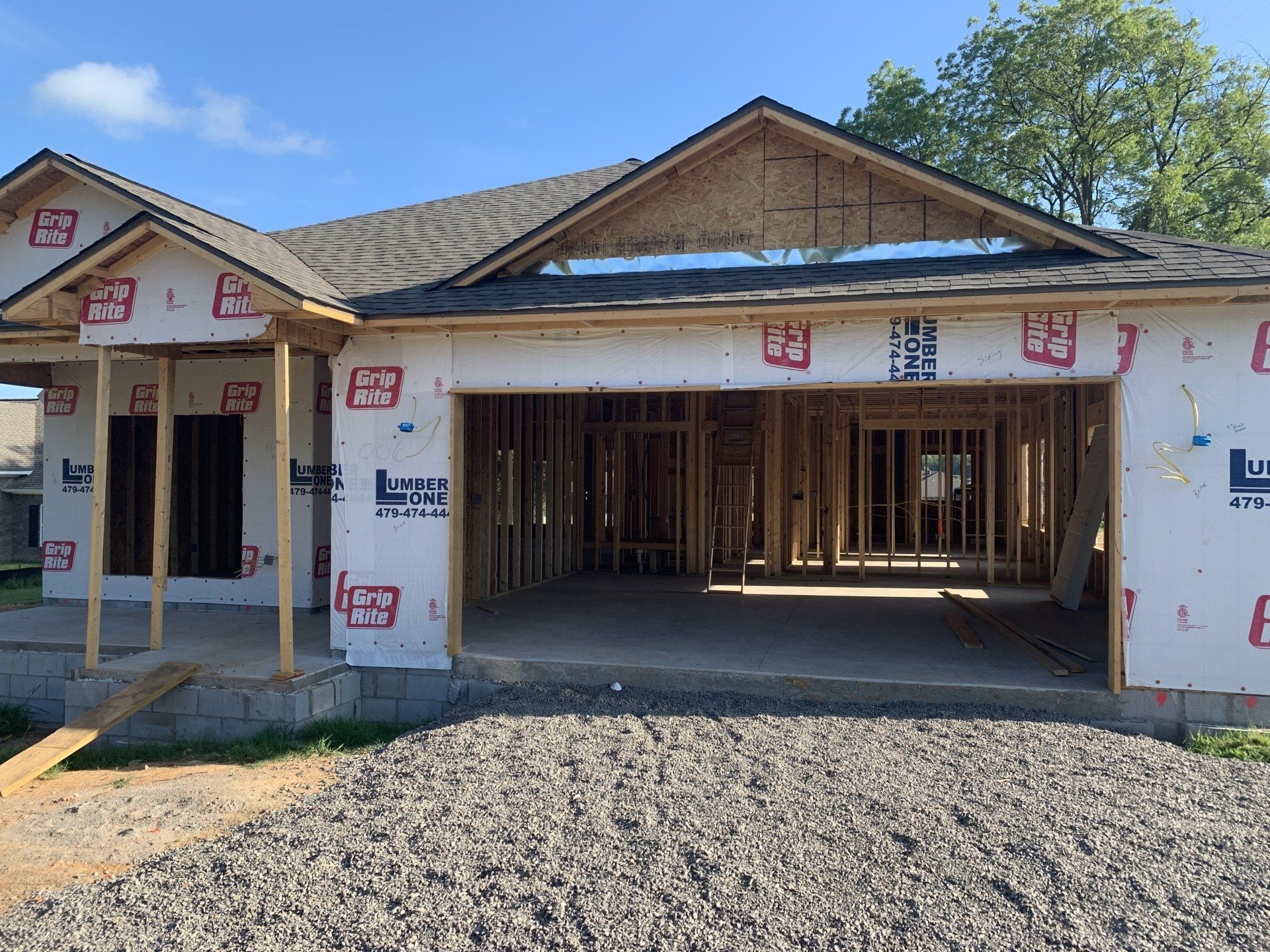 Building a house