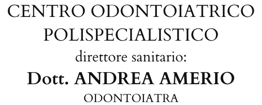 STUDIO DENTISTICO DR. ANDREA AMERIO-LOGO STUDIO DENTISTICO DR. ANDREA AMERIO-LOGO