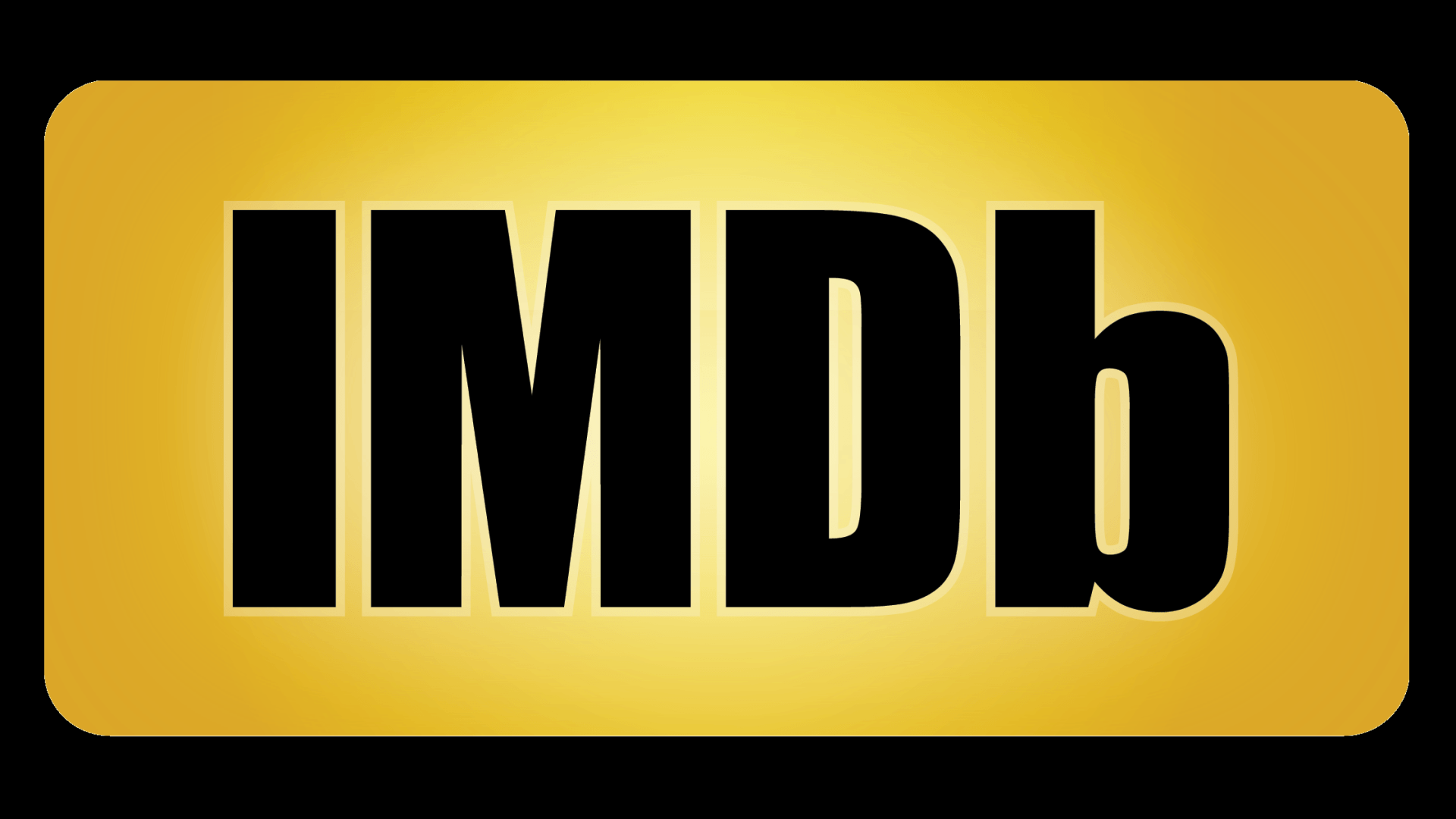 The imdb logo is yellow and black on a black background.
