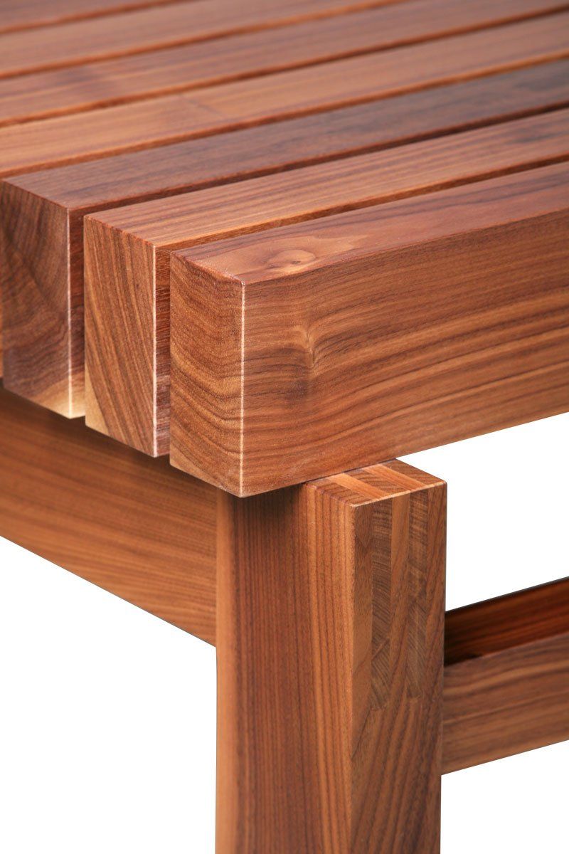 Die Heinisch - Bänke, benches, Bank mit Beleuchtung, bench with lighting, luxury, Möbelmanufaktur, Heinisch Manufactory, modern, customized, Holzverbindung, bond