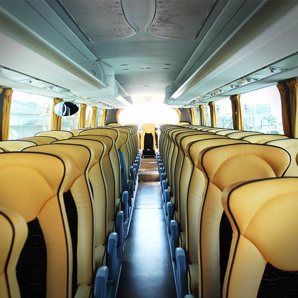 Bus with Yellow Chair