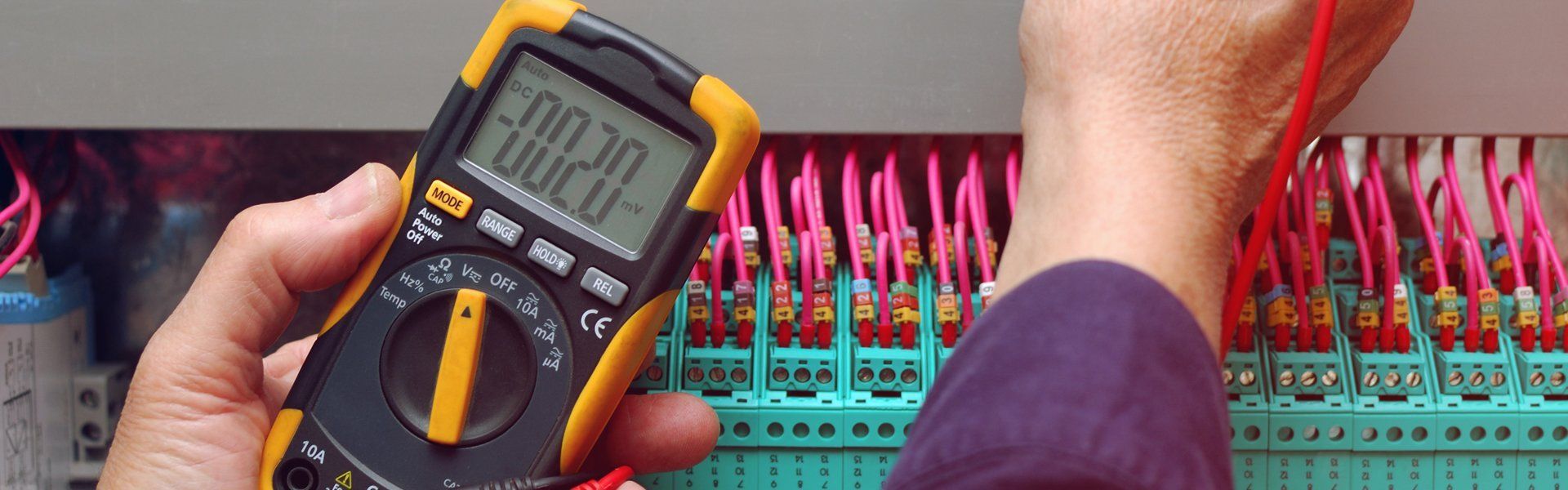 device testing in progress