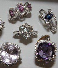 Assorted Rings with Jewels — Granada Hills, CA — House Of Time Jewelers