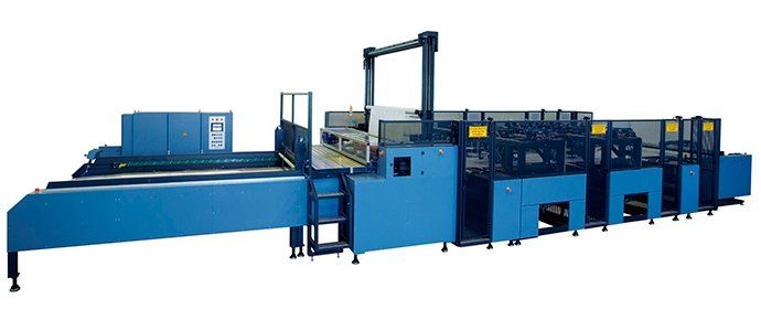 Heavy duty bag making machines