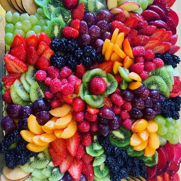 torta con frutta fresca