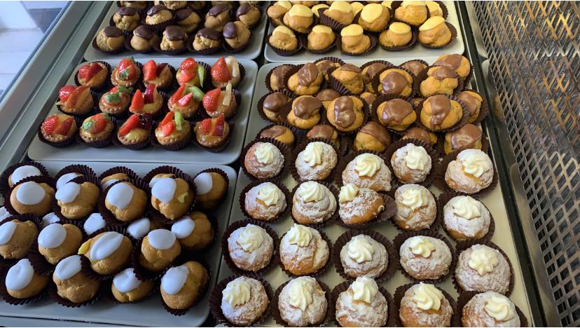 vassoio di pasticcini