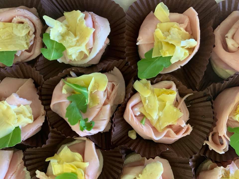 finger food con mortadella
