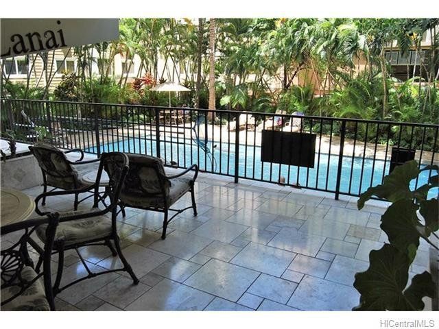 poolside