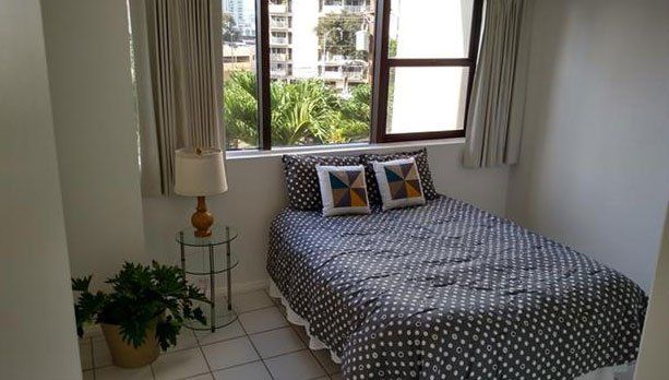bedroom with a view