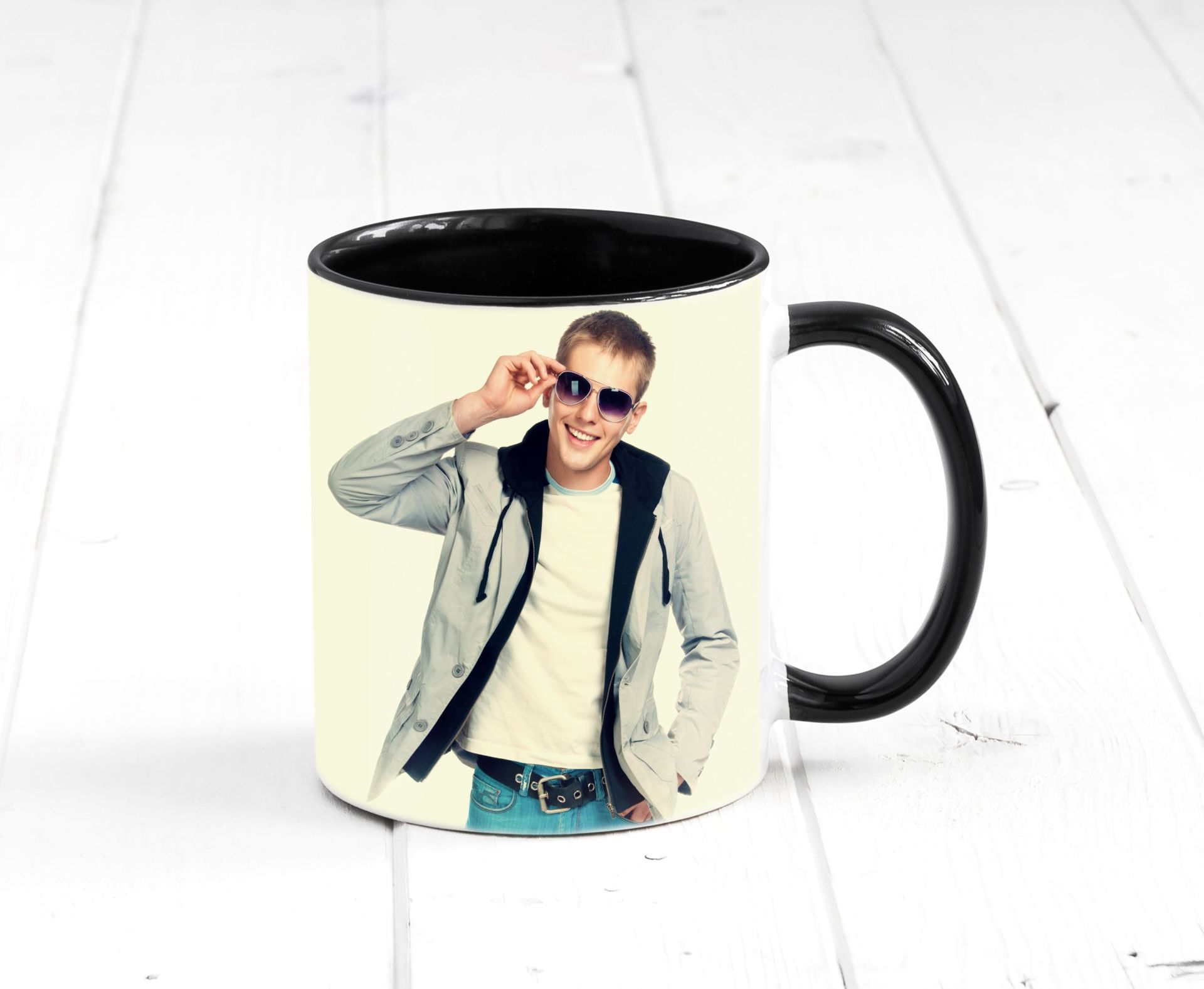 tazza con fotografia stampata