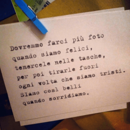 aforisma sull'importanza delle foto