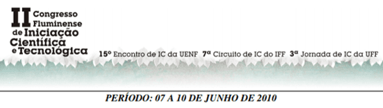 II Congresso Fluminense de Iniciação  Científica e Tecnológica