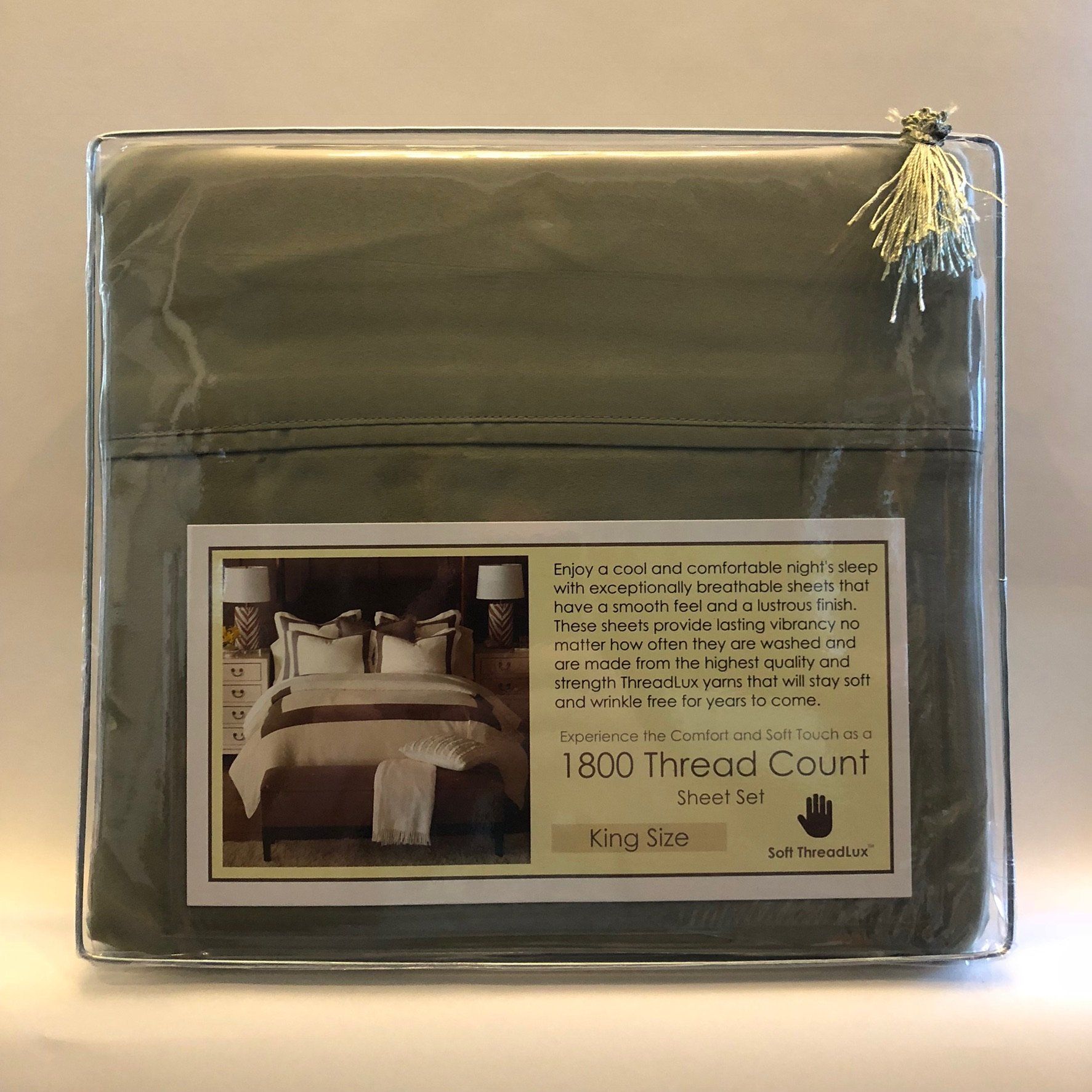 Bed Sheets For Fundraiser - Sage