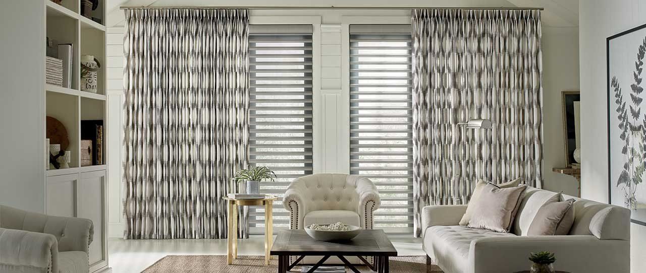 Introducing Fall Window Treatments Near Sarasota, Florida (FL), including Custom Drapes and Hunter Douglas Automation
