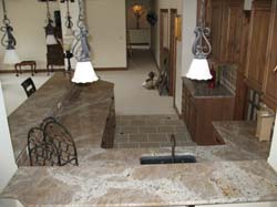 Kitchen With Granite Countertop — Wichita, Kansas — The Countertop Place Inc.