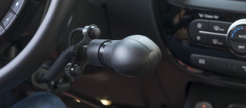 cambio installato nei pressi del volante