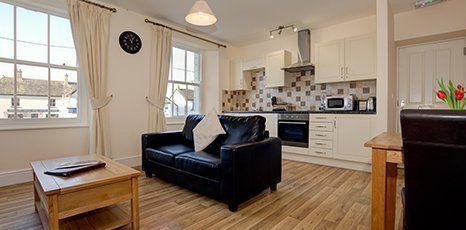 Spacious apartments