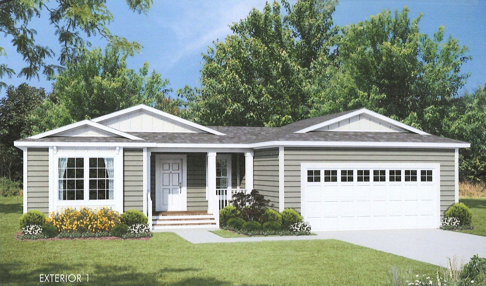 Grand Mesa Exterior 1 Front Elevation  from Perpetual Homes ADU