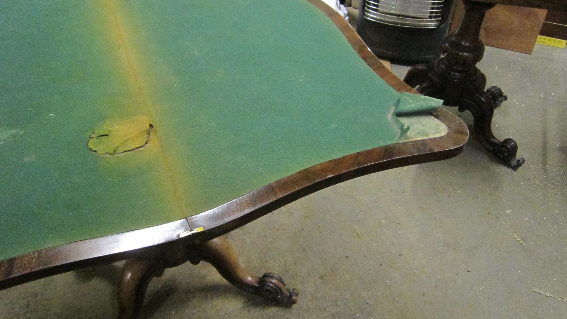 after furniture restoration