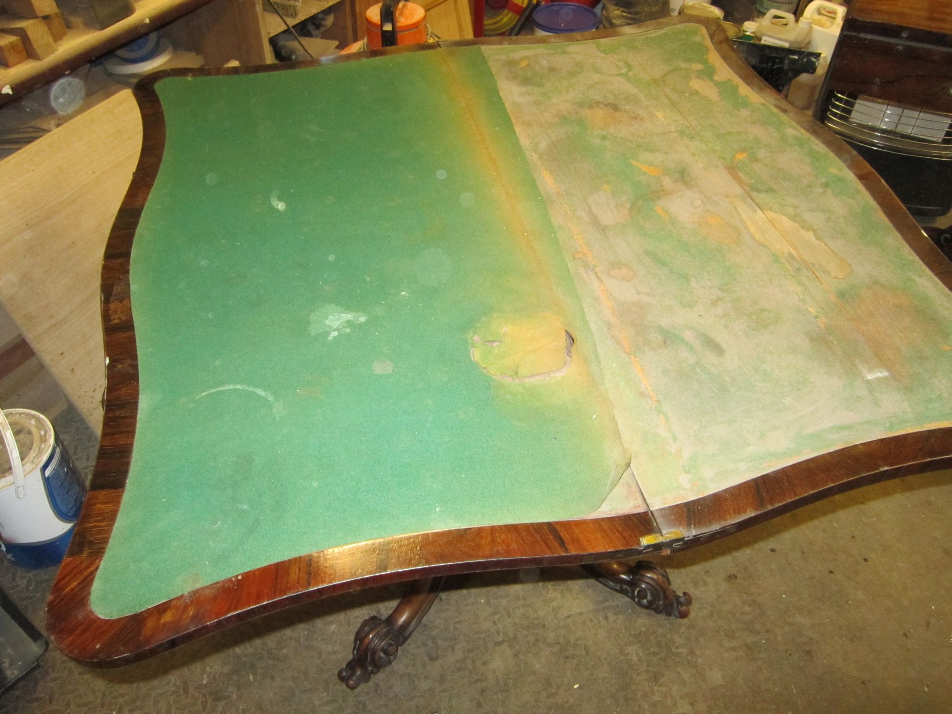 before furniture restoration