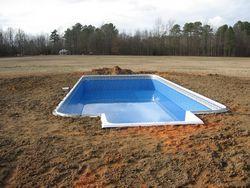 Water being added to Swimming Pool | Swimming Pool Contractor | Fayetteville, NC