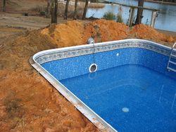 Water being added to Swimming Pool | Swimming Pool Contractor | Fayetteville, NC