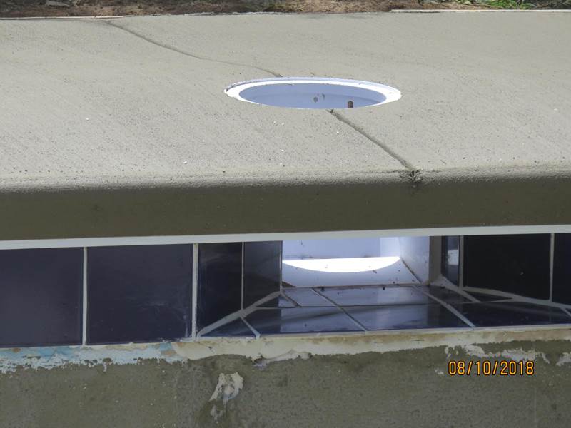 drain going into inground pool