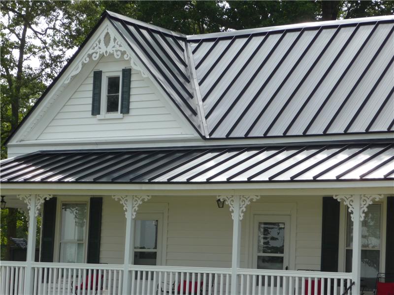 Completed Metal Roof | Home Renovations | Fayetteville, NC