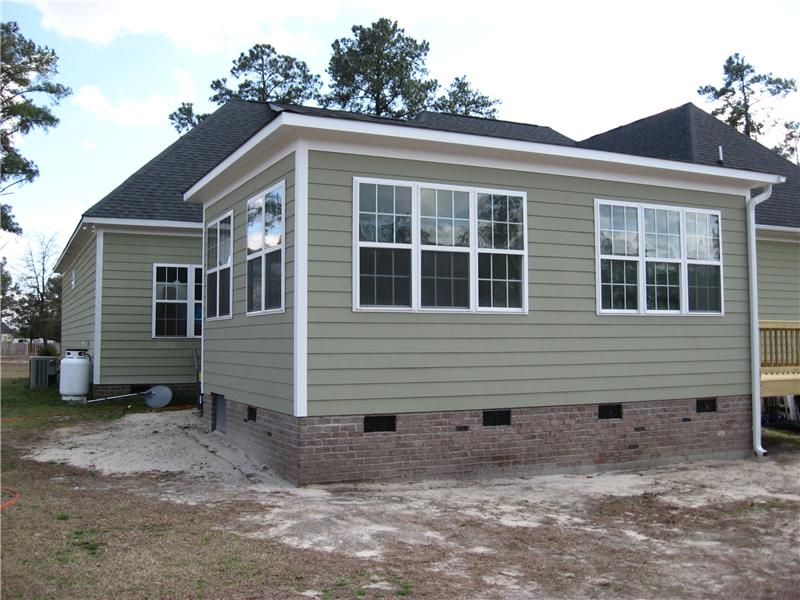 sunroom attched to back of house