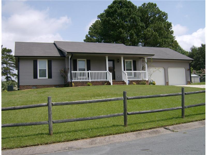 Grey Home with Vinyl Siding, Fayetteville NC Siding Contractor