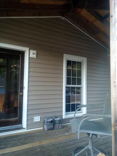 Vinyl Siding Around Windows, Fayetteville NC Siding Contractor